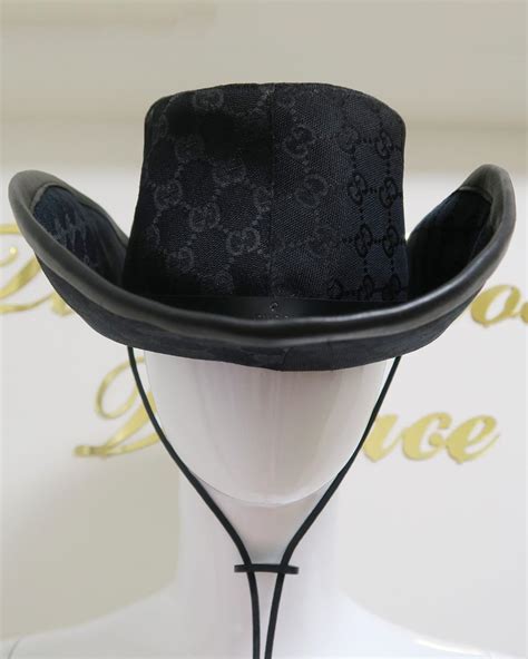 cowboy hat from gucci svg|gucci hat with strings.